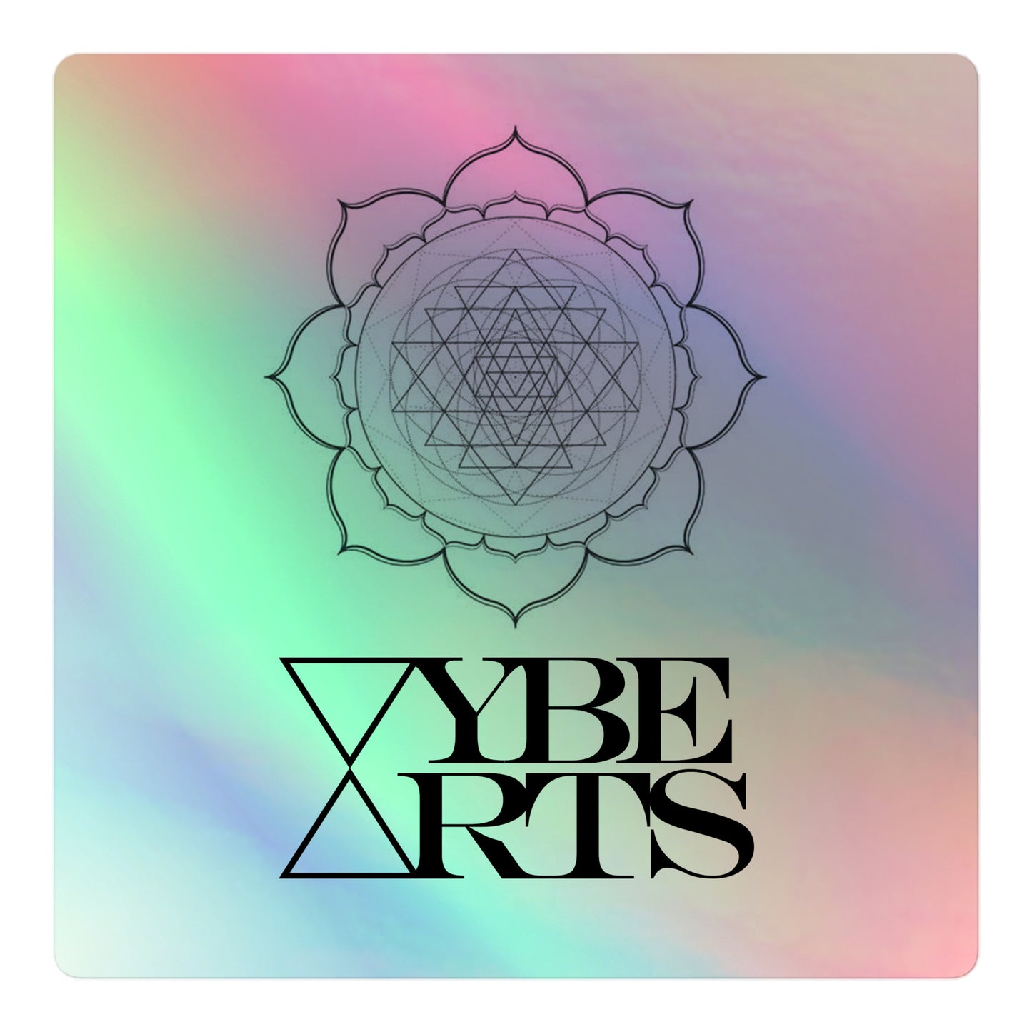 VYBE ARTS Holographic sticker