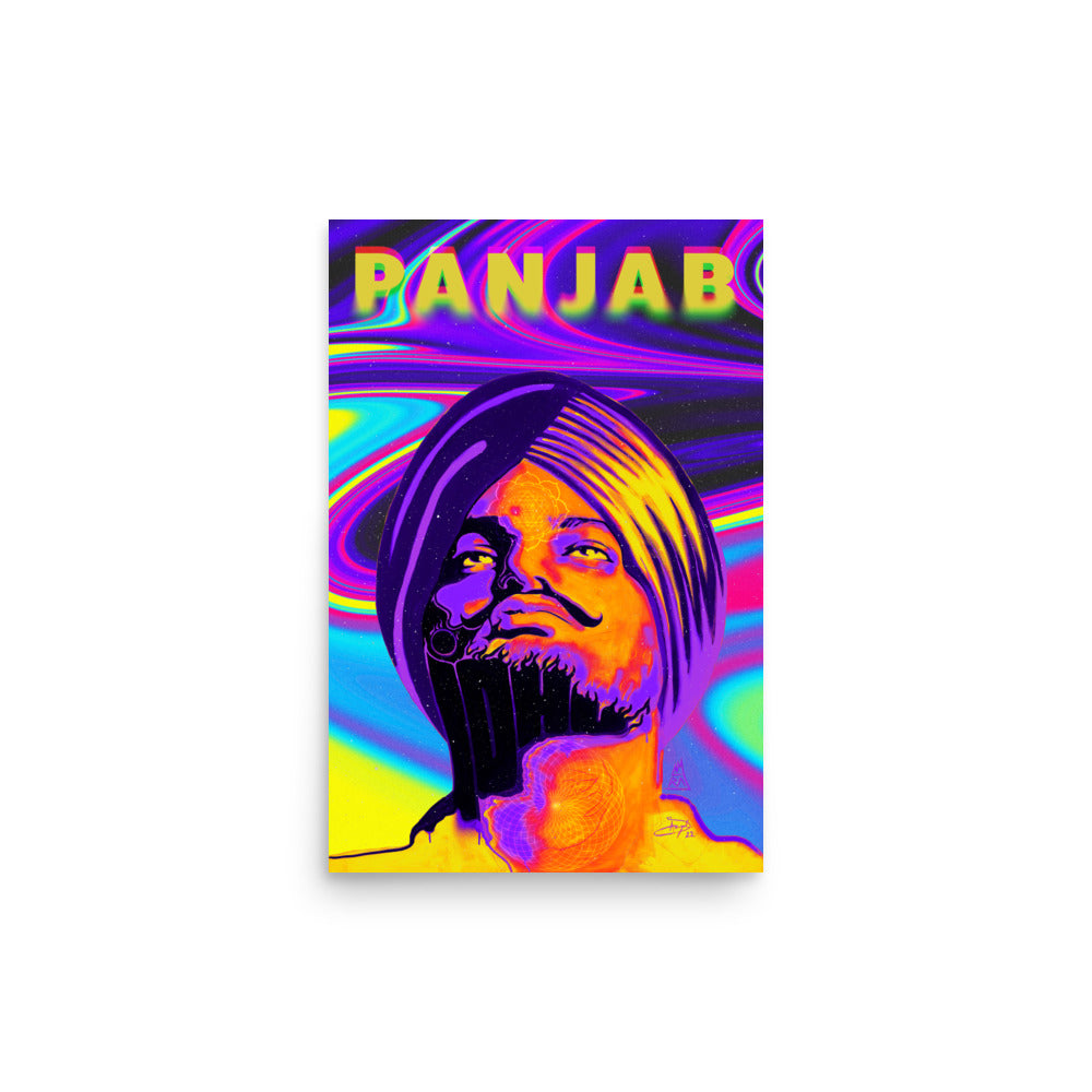 Sidhu Moosewala - Punjab - Poster