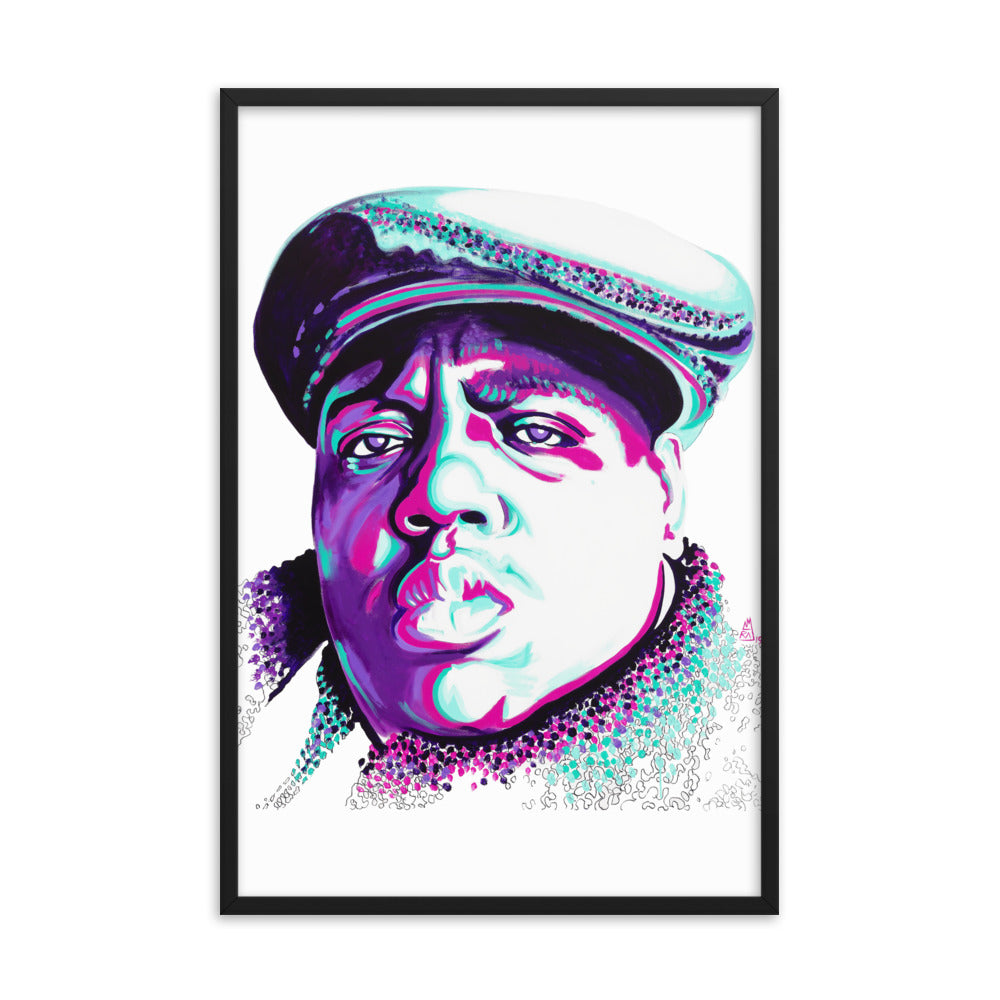Notorious Big - Framed Poster Art Print