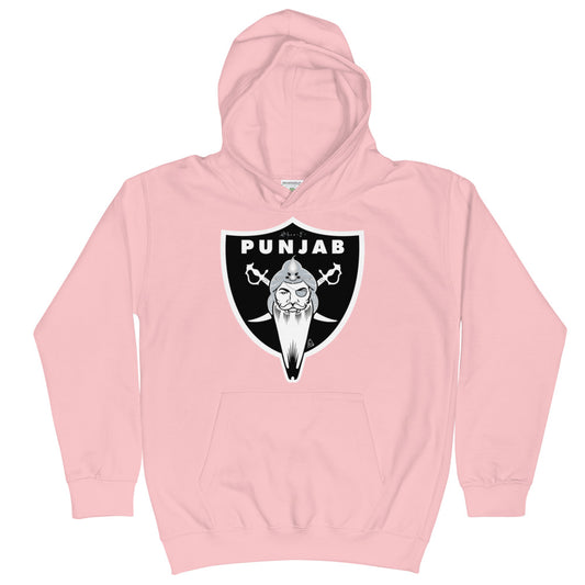 PUNJAB - KIDS PINK HOODIE