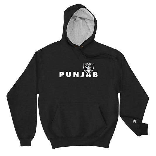 PUNJAB - MAHARAJAS - CHAMPION - BLACK HOODIE