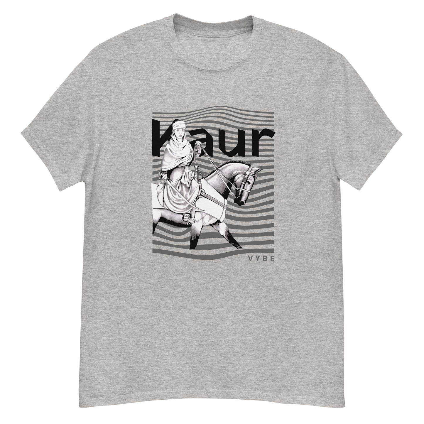 Kaur Vybe - Grey Tee