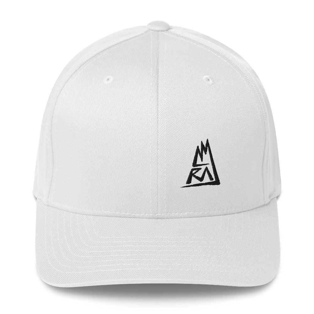 Amraj - Black Logo - Flexfit Cap