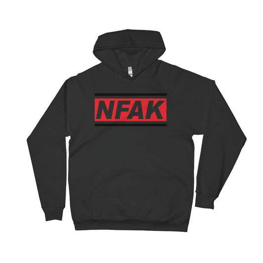 NFAK - RED ICON - BLACK CALIFORNIA HOODIE