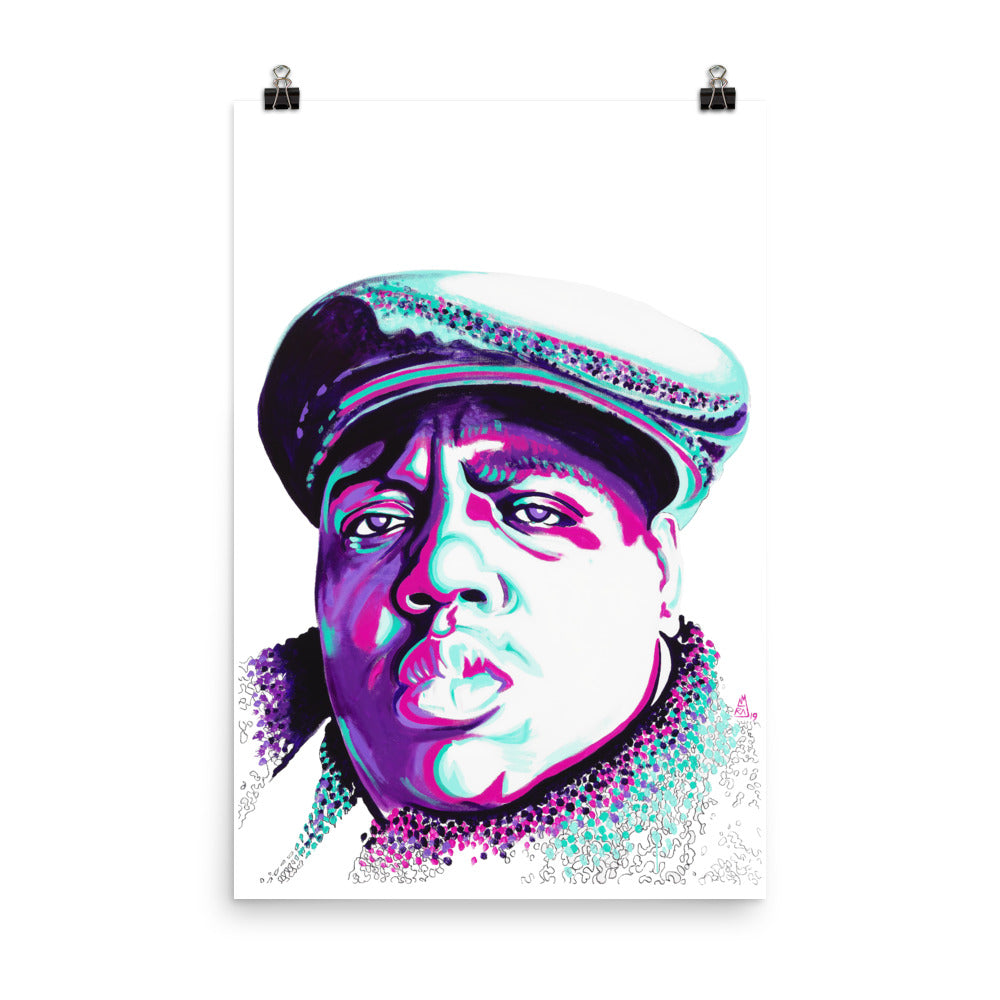 POSTER - BIGGIE SMALLS - FINE ART PAPER