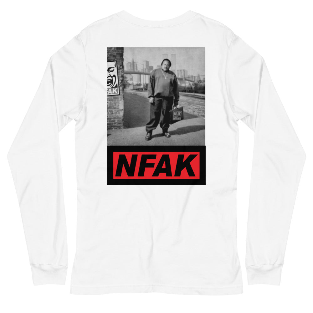 NFAK - NYC - WHITE LONG SLEEVE