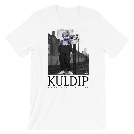 Kuldeep Manak - Vybe - White Tee