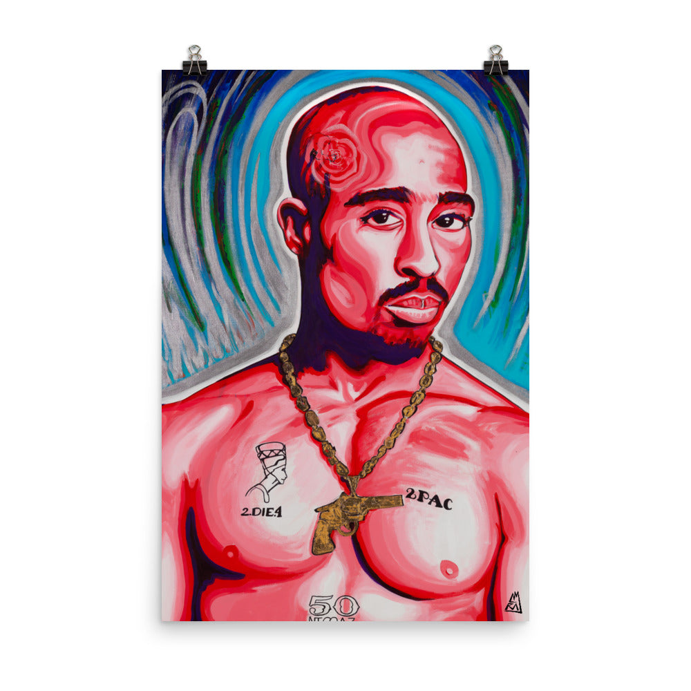 POSTER - 2PAC - FINE ART PAPER