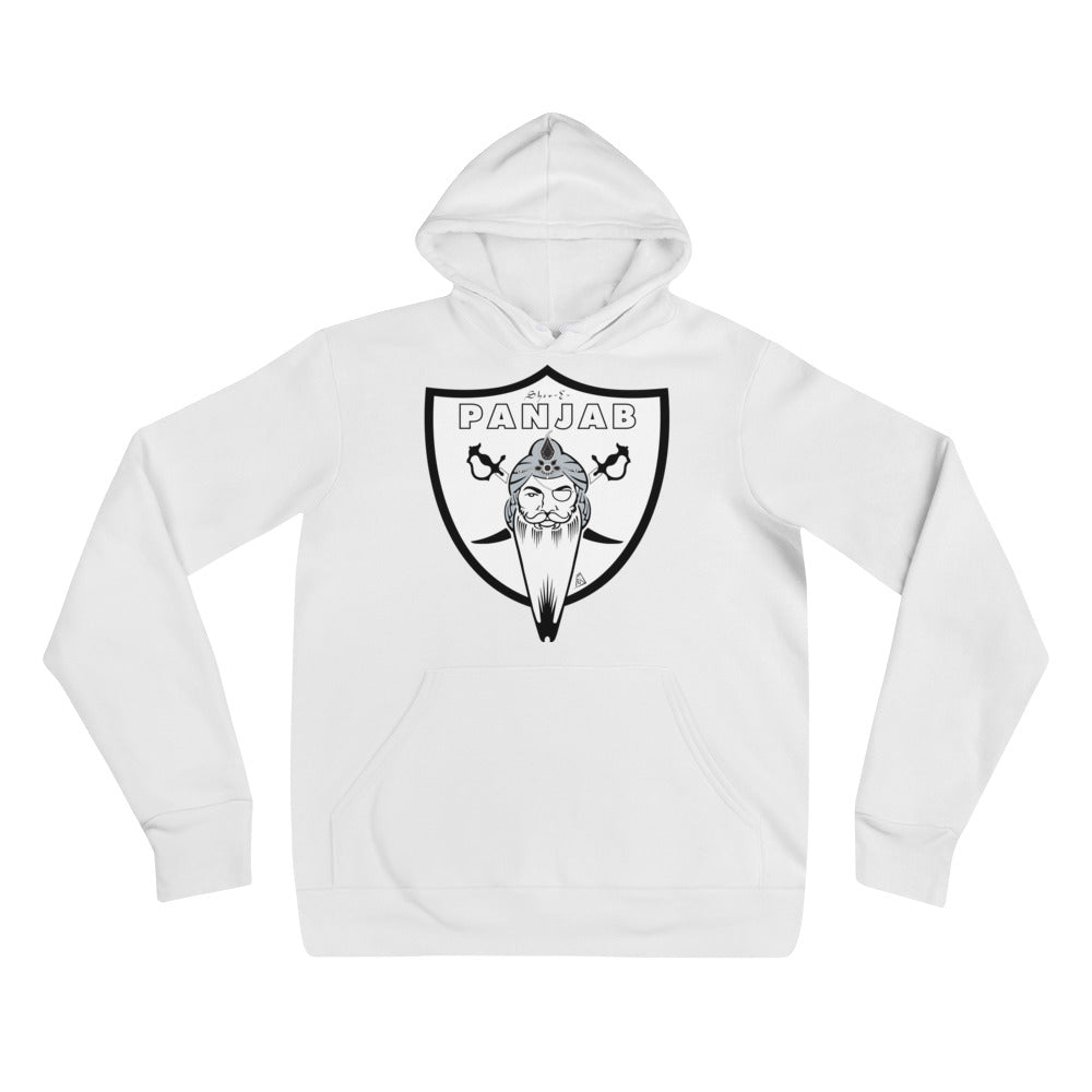 PANJAB - UNISEX - WHITE HOODIE I