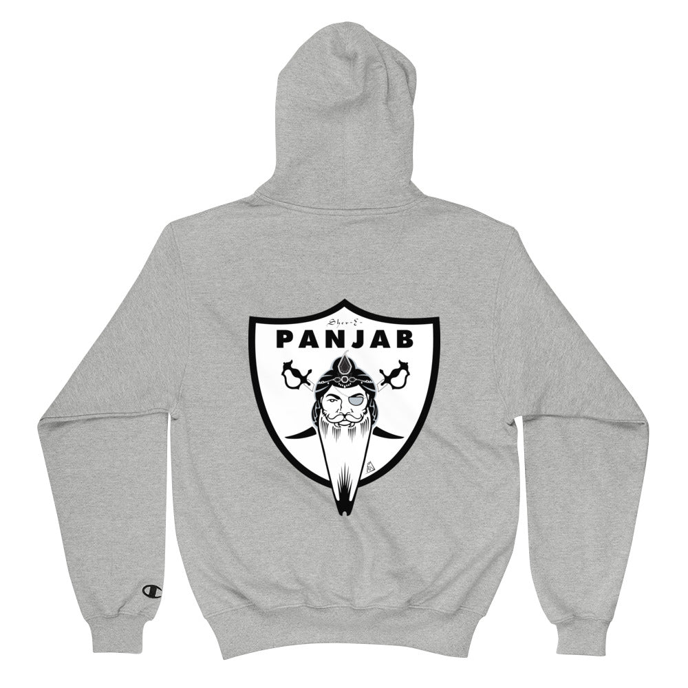 PANJAB - MAHARAJAS - CHAMPION - GREY HOODIE