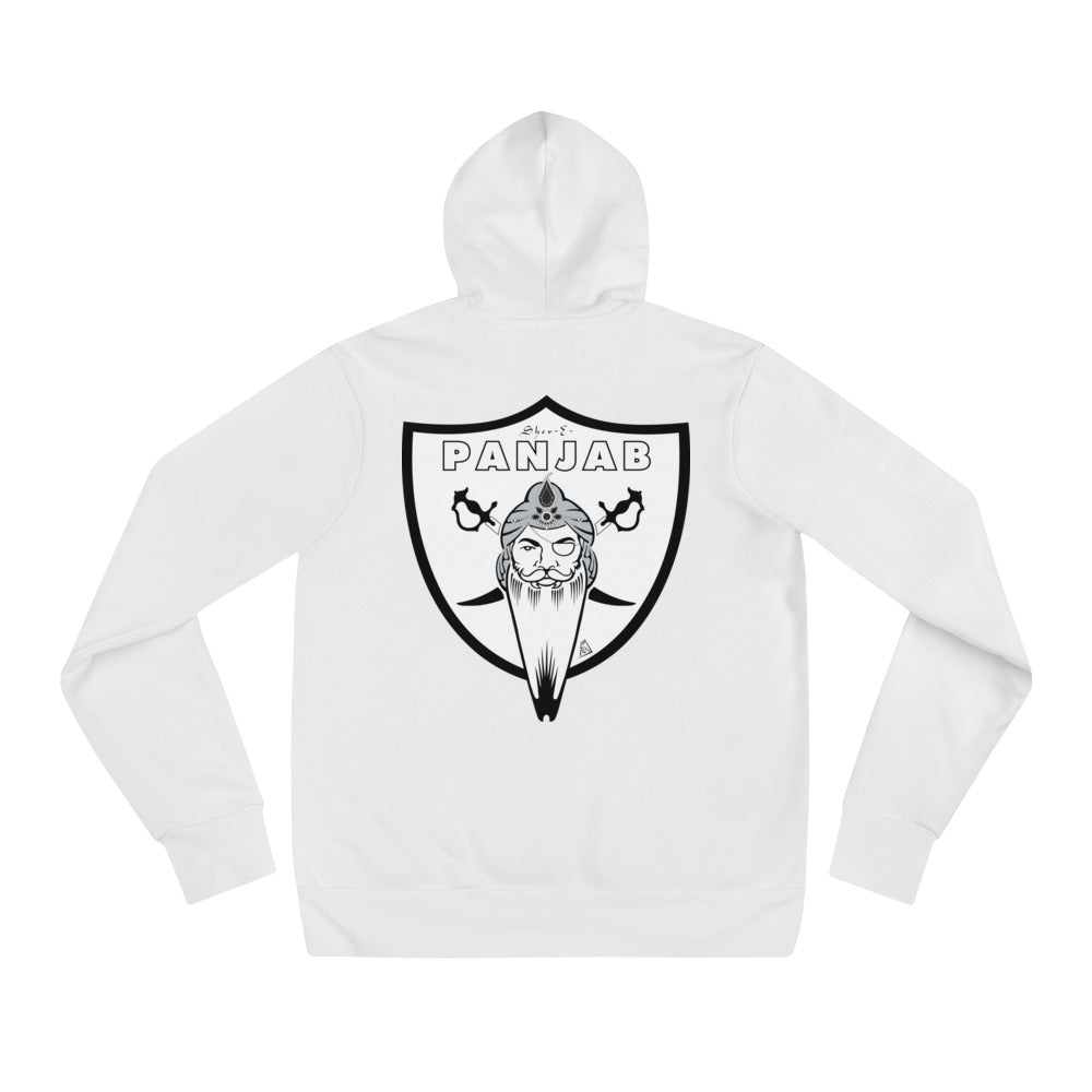 PANJAB - UNISEX - WHITE HOODIE II