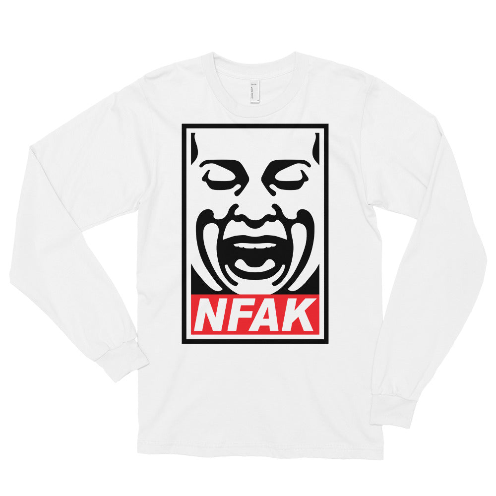 NFAK - NUSRAT FATEH ALI KHAN - ICON - WHITE LONG SLEEVE