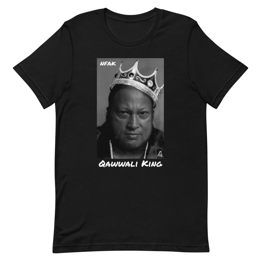 Nfak - Nusrat Fateh Ali Khan - Qawwali King - Black Tee
