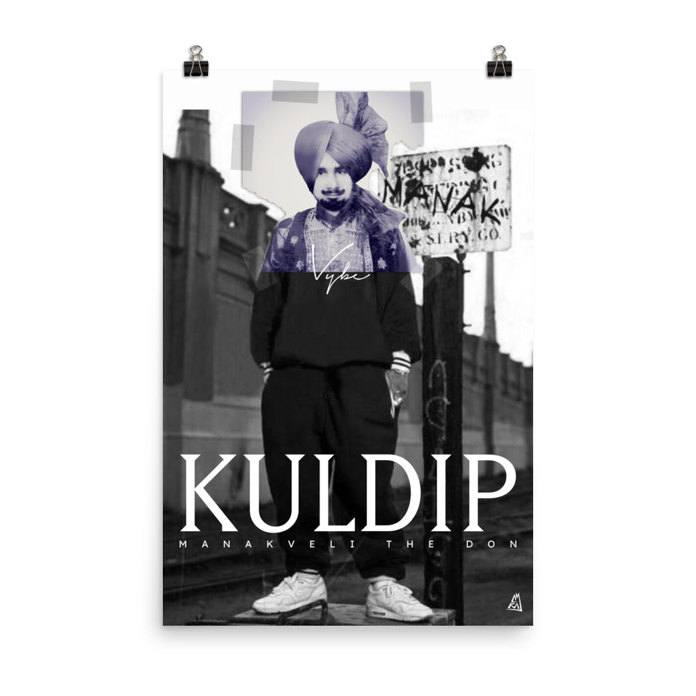 POSTER - KULDIP - MANAKVELI THE DON KILLUMINATI