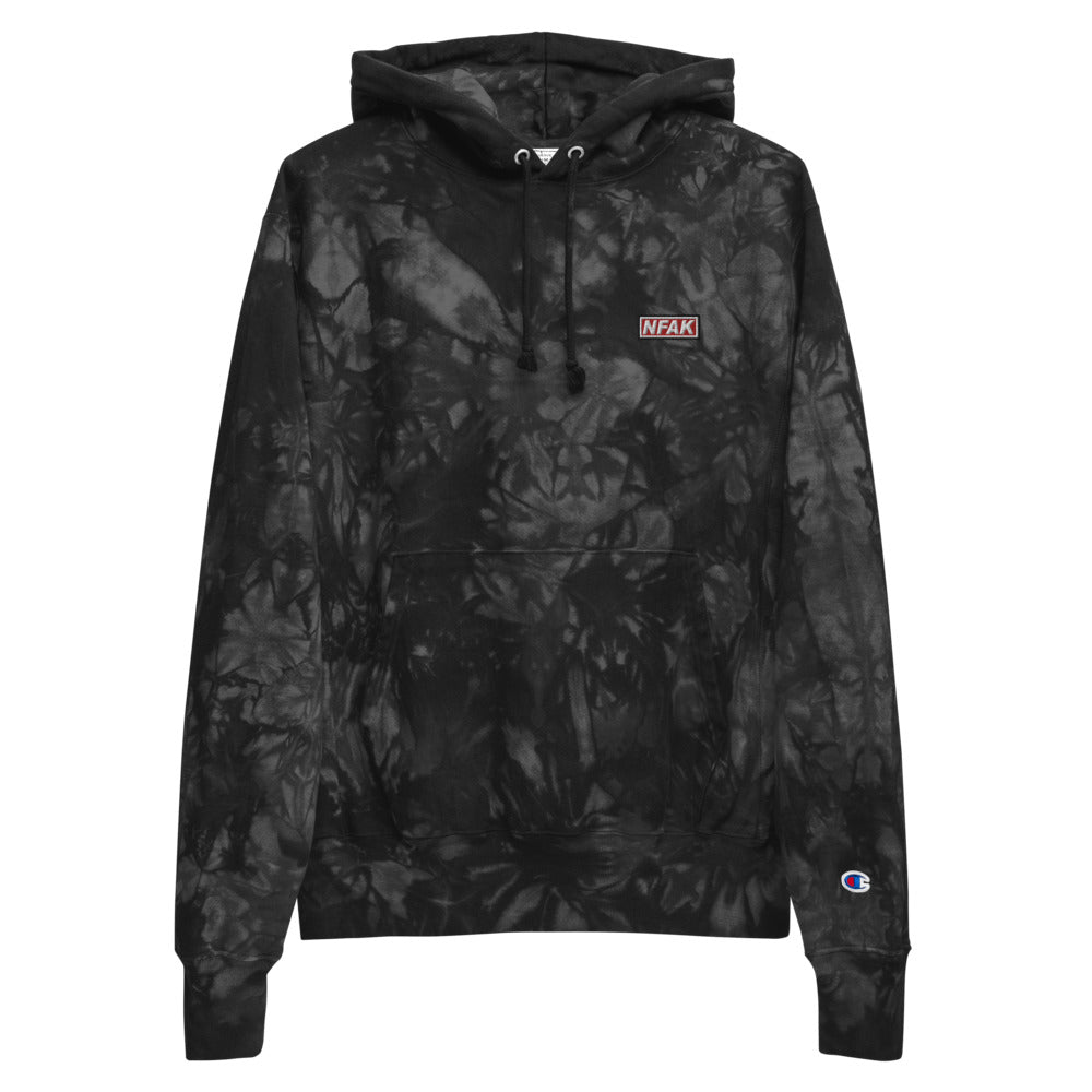 NFAK - Unisex Champion tie-dye hoodie