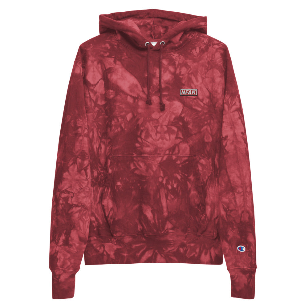 NFAK - Unisex Champion tie-dye hoodie