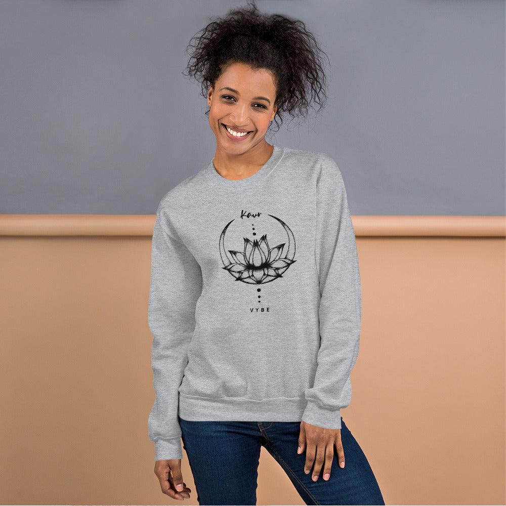 Kaur Vybe - Grey Crewneck Sweatshirt