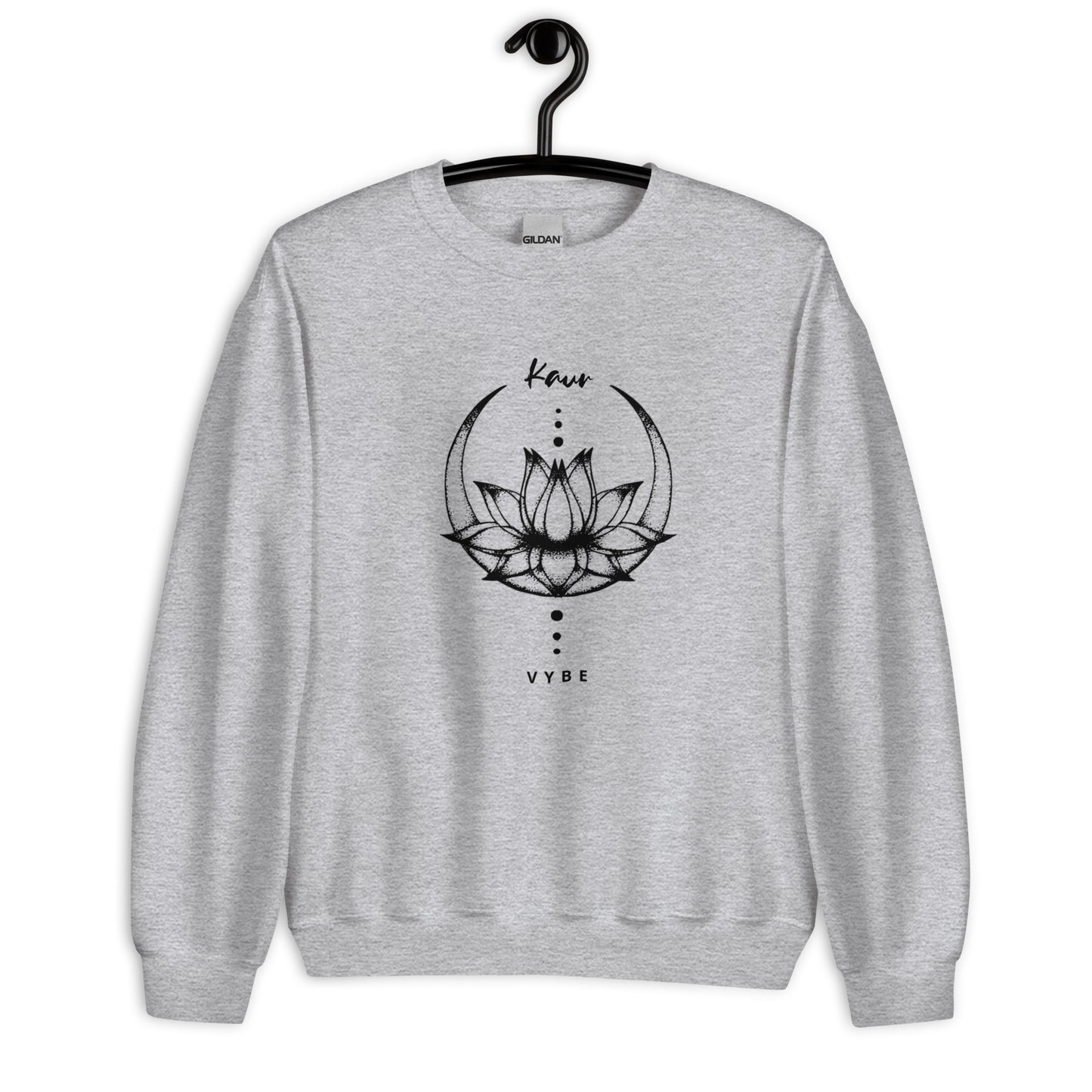 Kaur Vybe - Grey Crewneck Sweatshirt