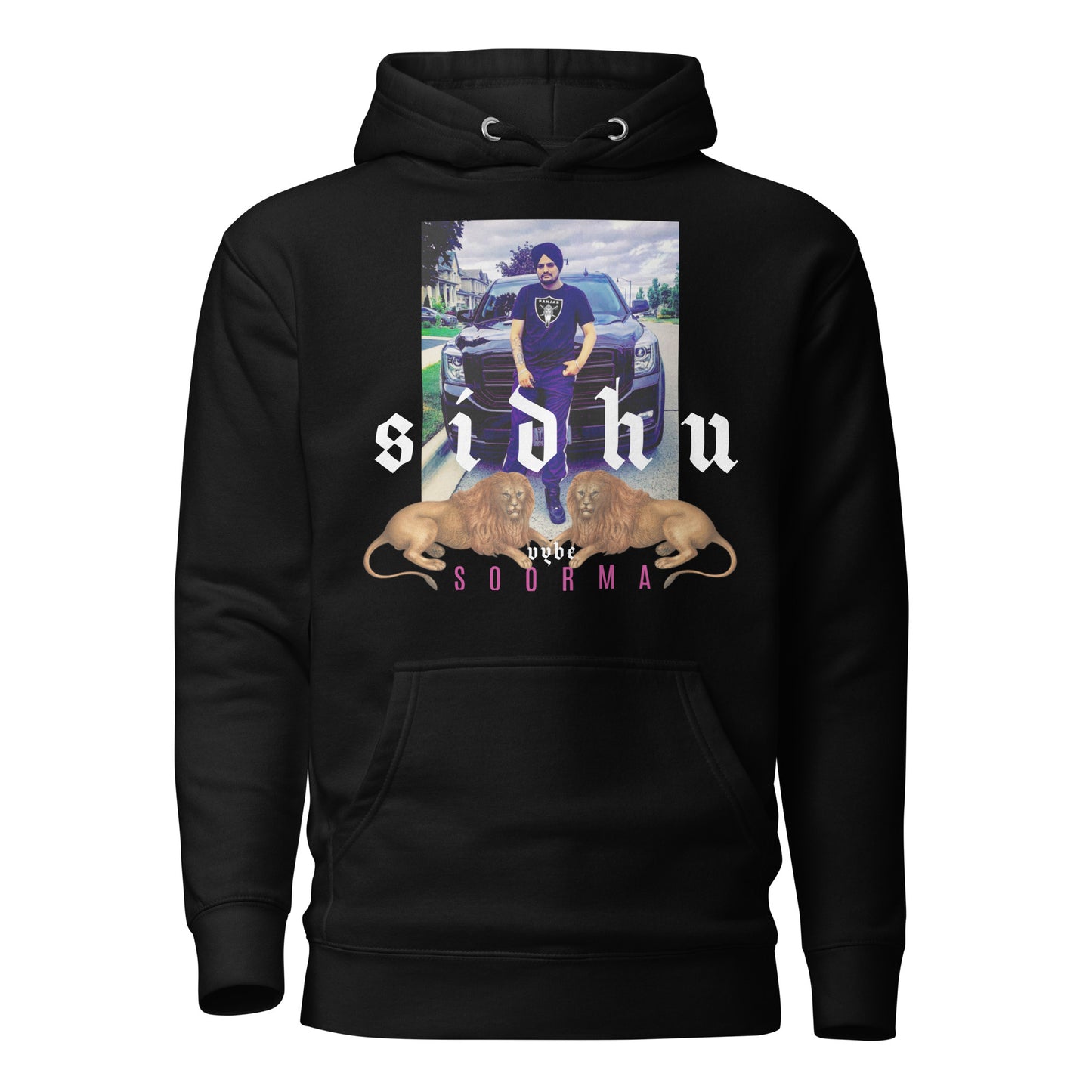 Sidhu Soorma Lions Vybe - Multicolor Hoodies