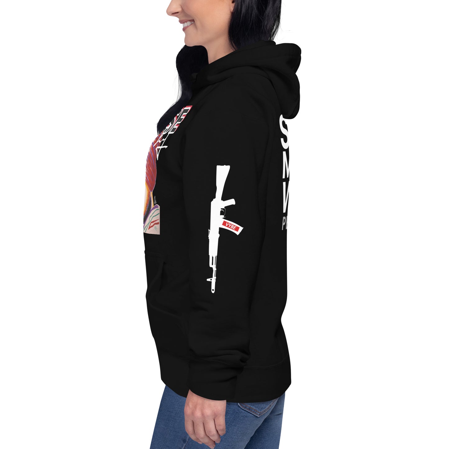 Moose AK-47 Vybe Shubdeep Singh - Black Hoodie