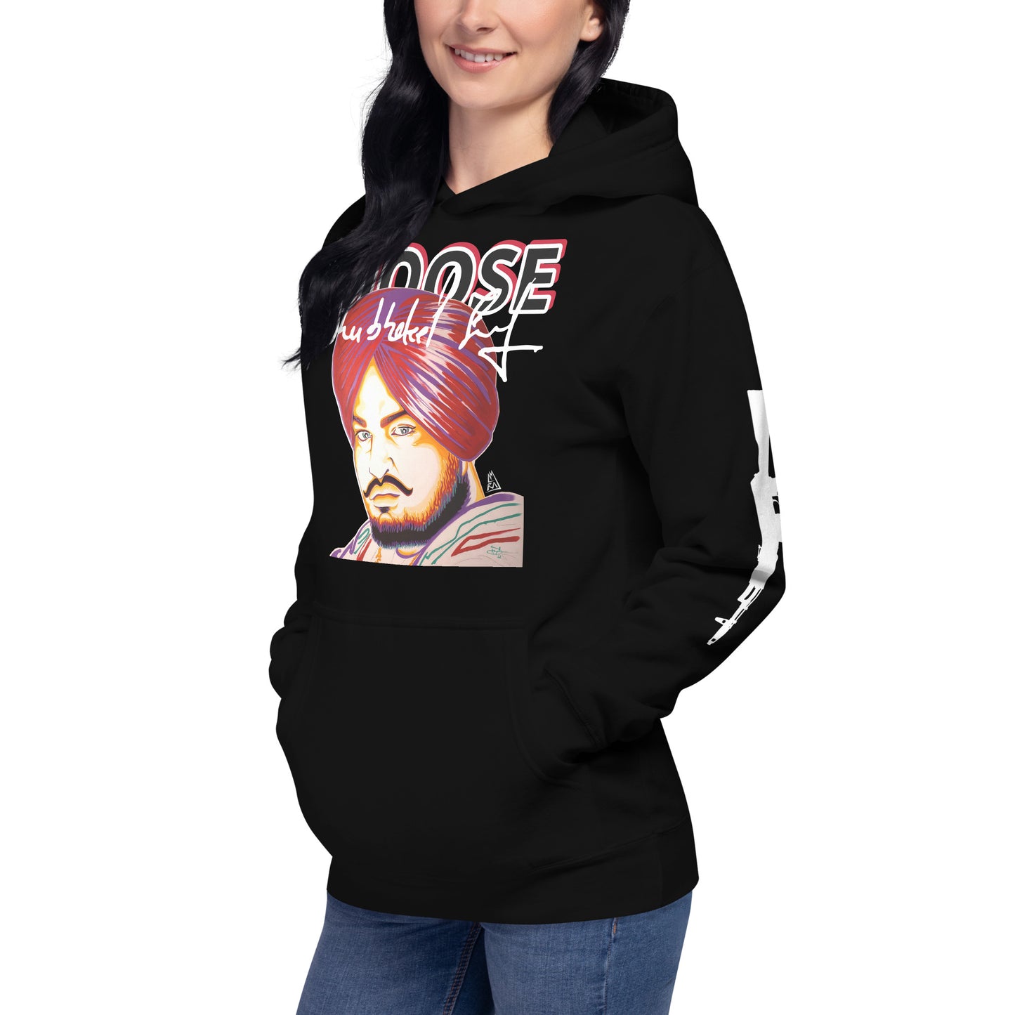 Moose AK-47 Vybe Shubdeep Singh - Black Hoodie