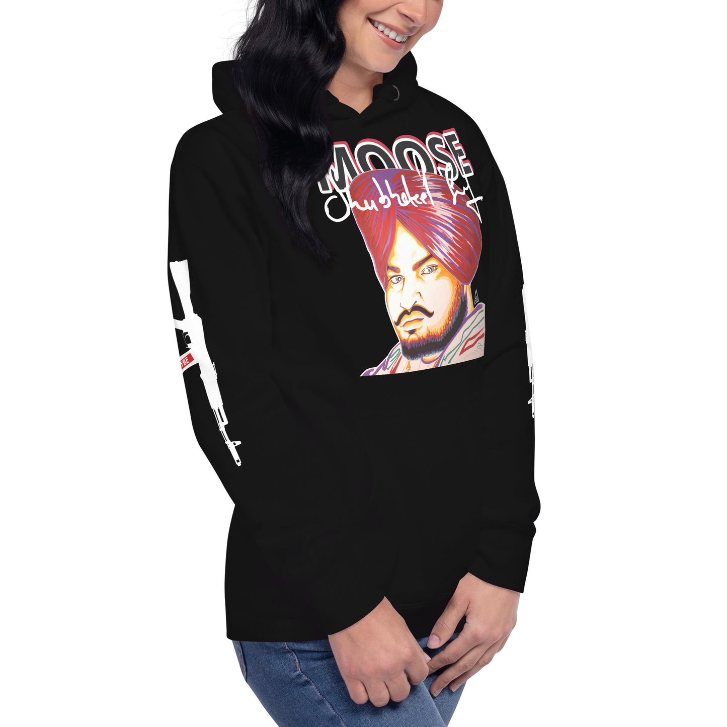 Moose AK-47 Vybe Shubdeep Singh - Black Hoodie