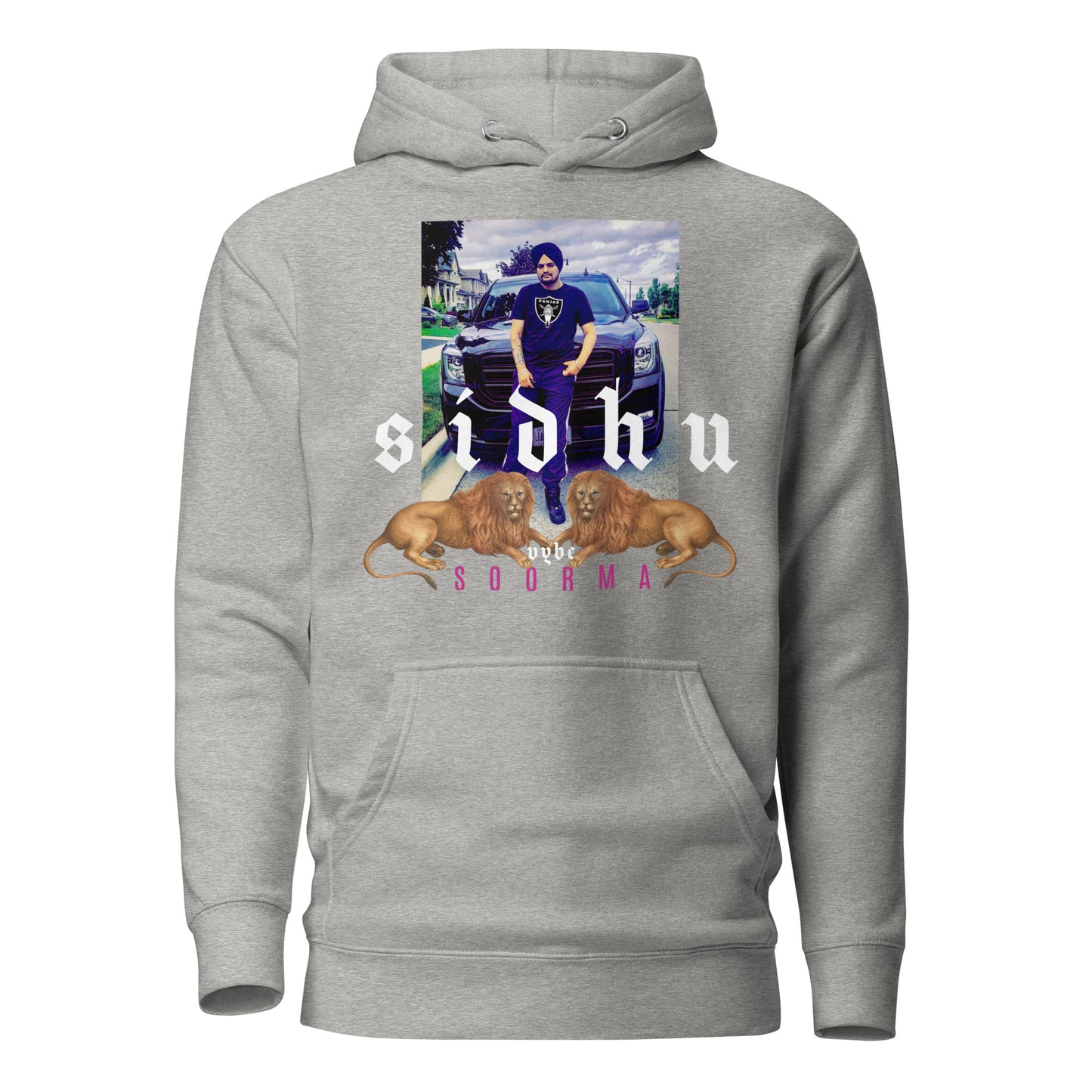 Sidhu Soorma Lions Vybe - Multicolor Hoodies