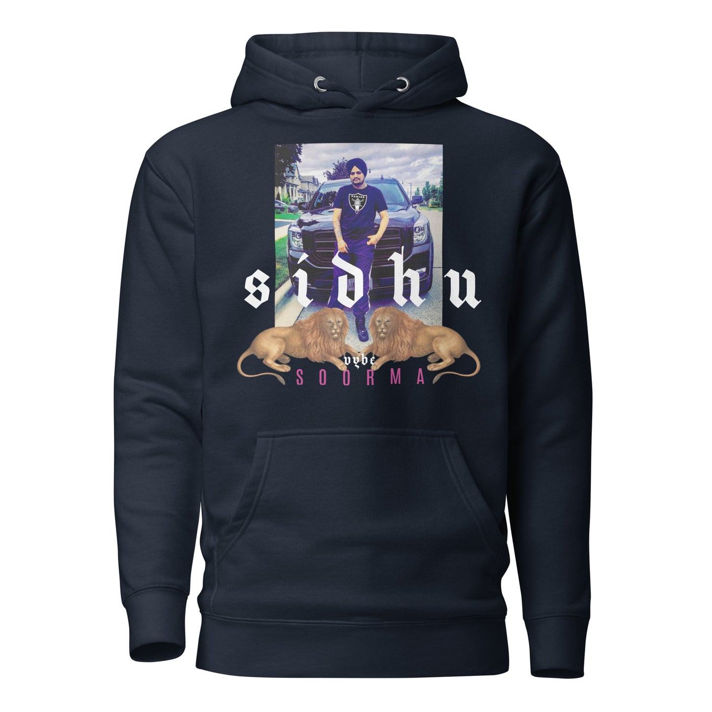 Sidhu Soorma Lions Vybe - Multicolor Hoodies