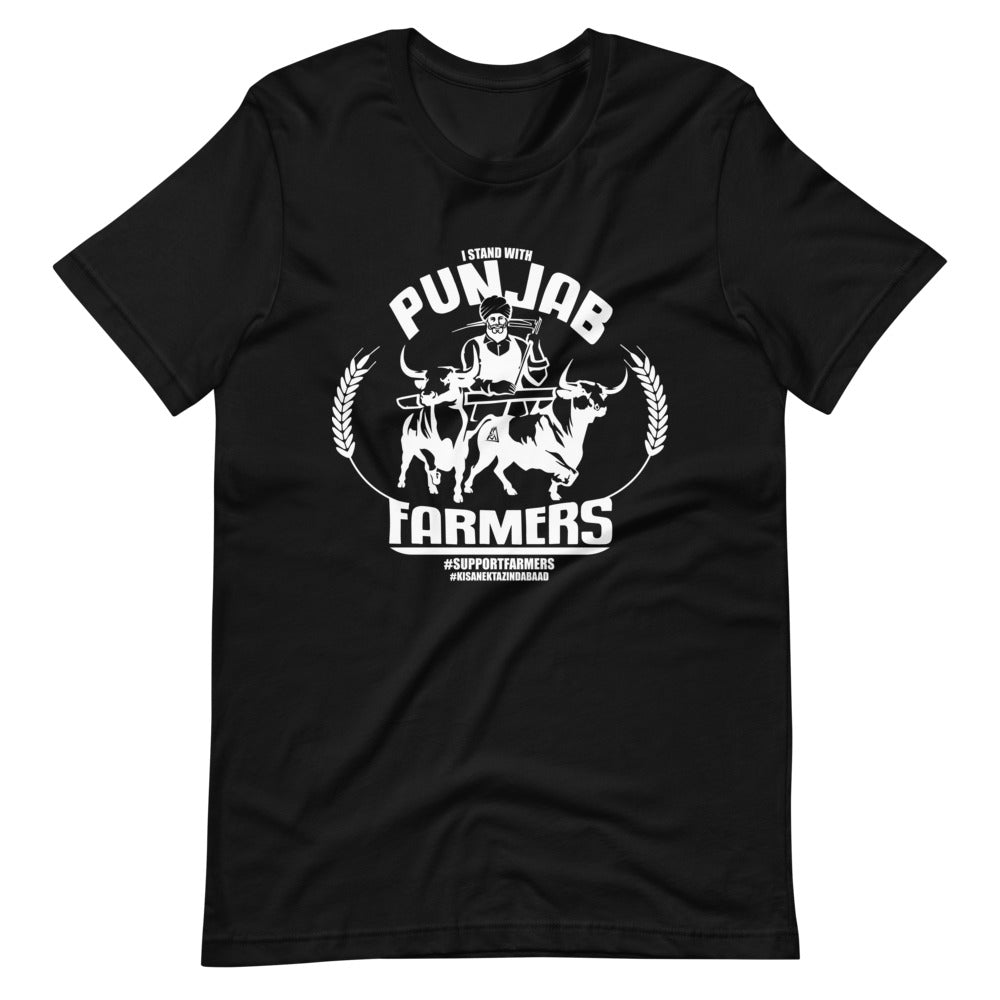 Punjab Farmers - Black Tee
