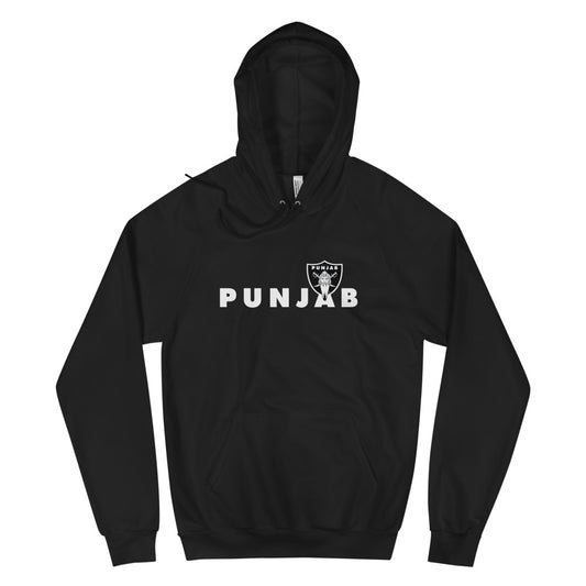PUNJAB - ICON BACK - BLACK HOODIE