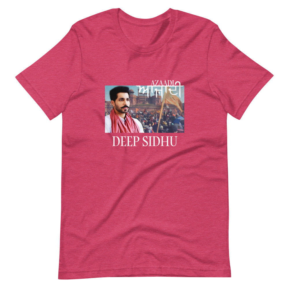 Azaadi english - Deep Sidhu - T-Shirt