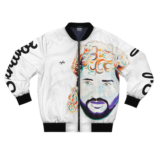 Sardool Sikander Vybe - White Bomber Jacket