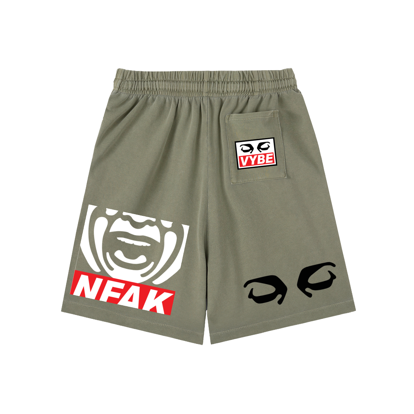 Nfak,vybe,Shorts,100,cotton