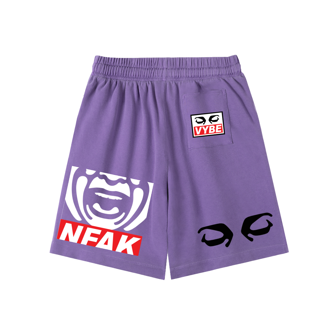 Nfak,vybe,Shorts,100,cotton
