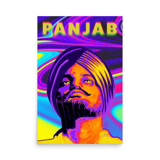 Sidhu Moosewala - Punjab - Poster