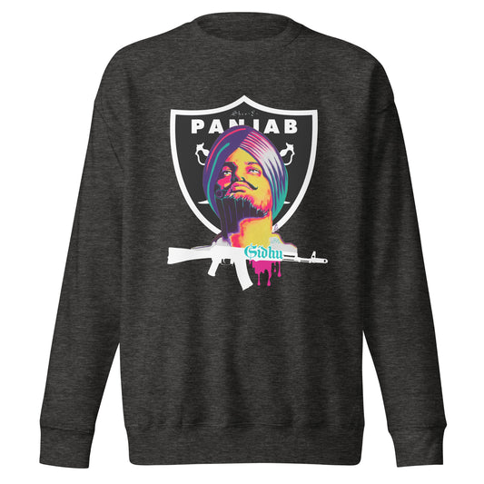 Sidhu Moosewala Panjab Unisex Premium Sweatshirt