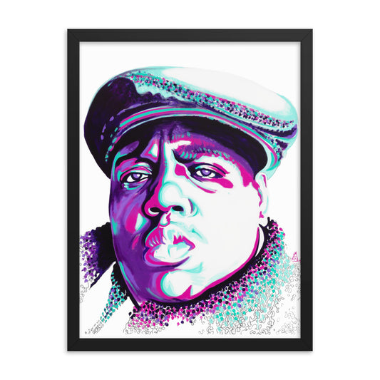 Notorious Big - Framed Poster Art Print