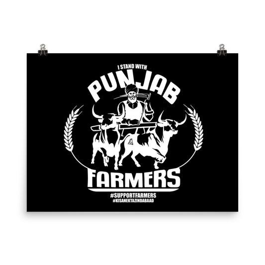 PUNJAB FARMERS - POSTER