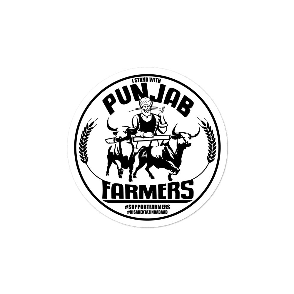 PUNJAB FARMERS - STICKER
