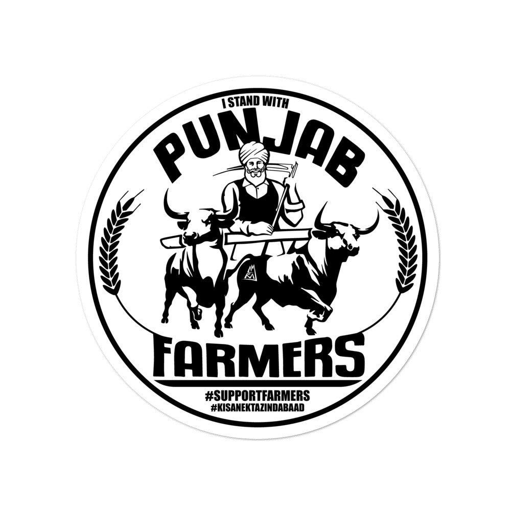 PUNJAB FARMERS - STICKER