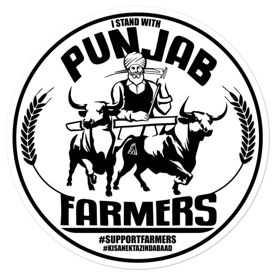 PUNJAB FARMERS - STICKER