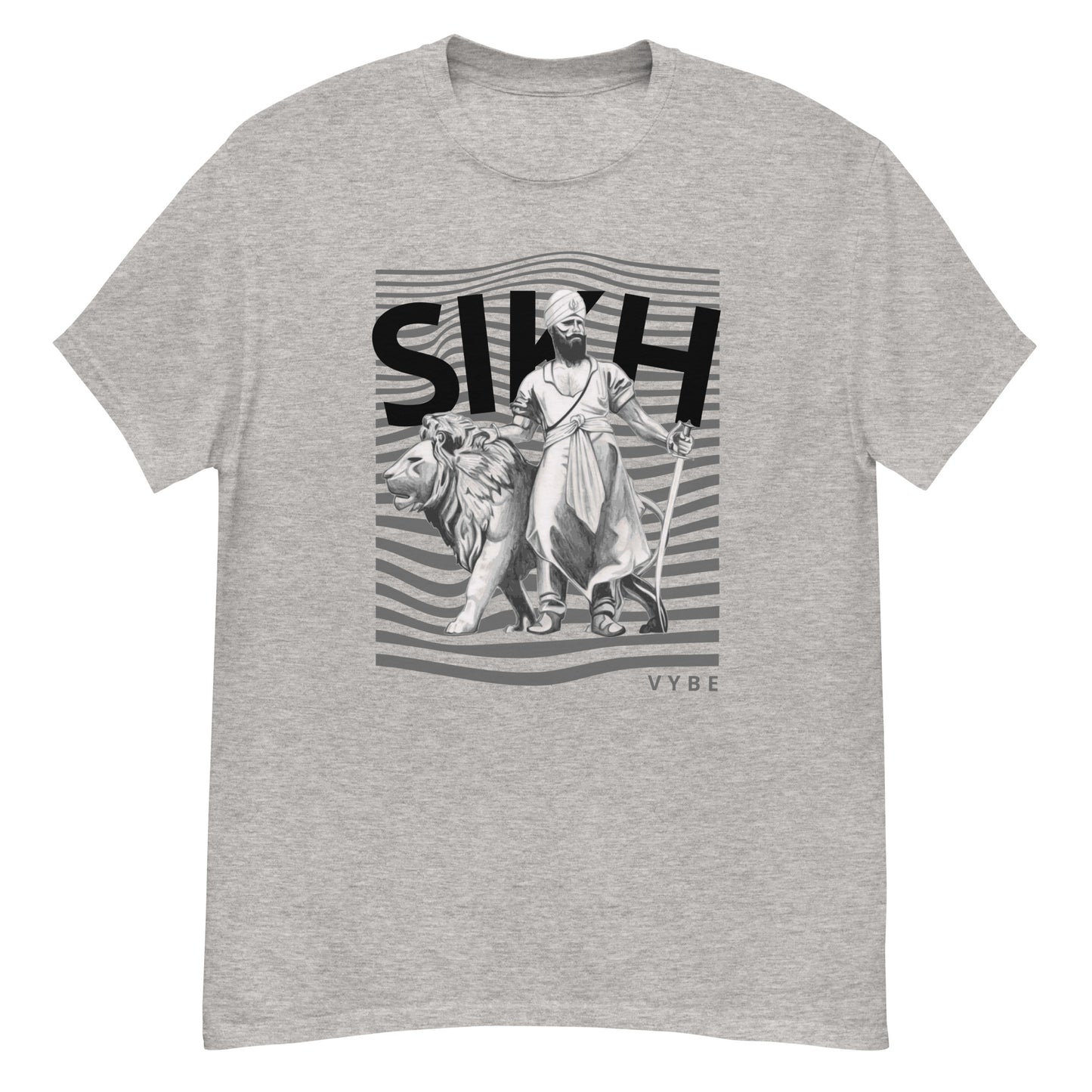 Sikh Vybe - Grey Tee