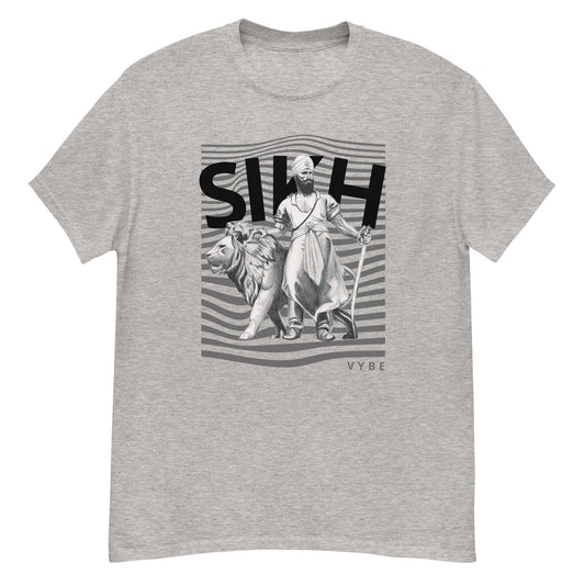 Sikh Vybe - Grey Tee