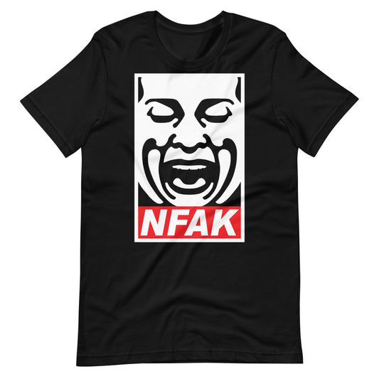 NFAK - NUSRAT FATEH ALI KHAN - ICON - BLACK TEE