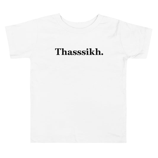 THASSSIKH - TODDLER - WHITE TEE