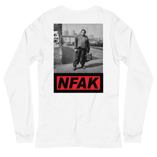 NFAK - NYC - WHITE LONG SLEEVE