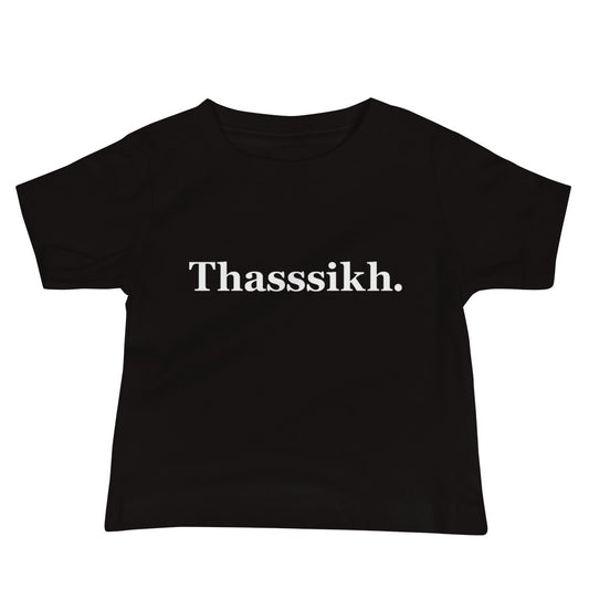 THASSSIKH - BABY - BLACK TEE