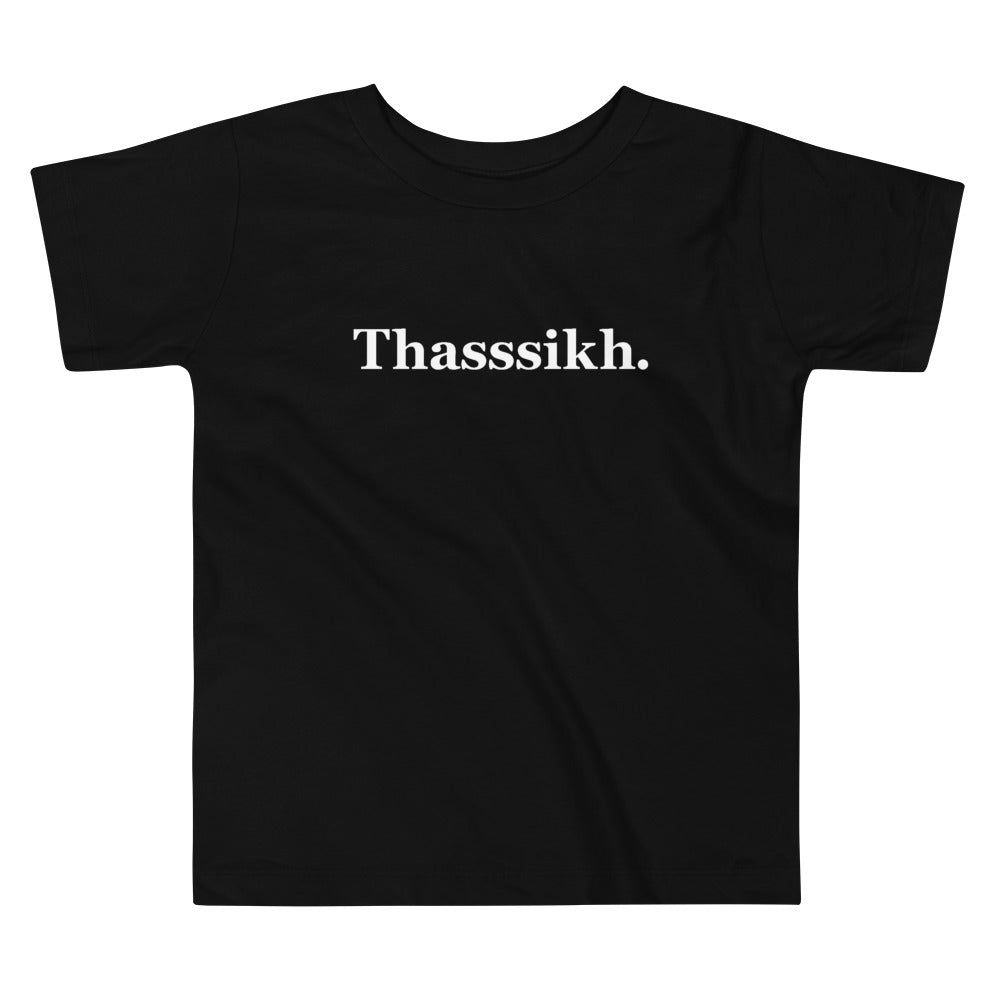THASSSIKH - TODDLER - BLACK TEE