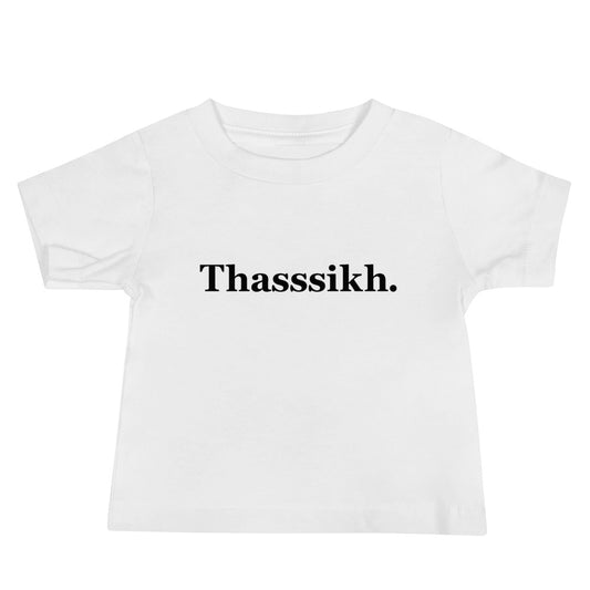 THASSSIKH - BABY - WHITE TEE