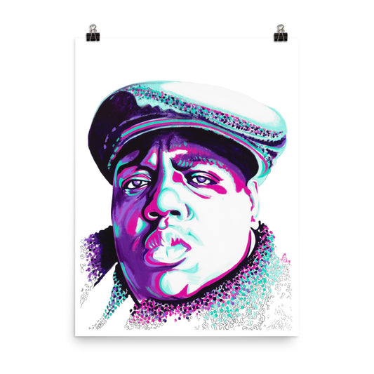 POSTER - BIGGIE SMALLS - FINE ART PAPER